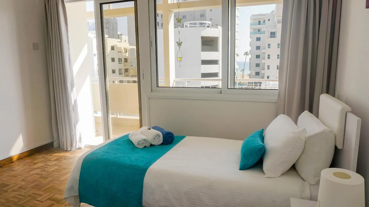 לרנקה Lazuli City Seaview Apartment 34