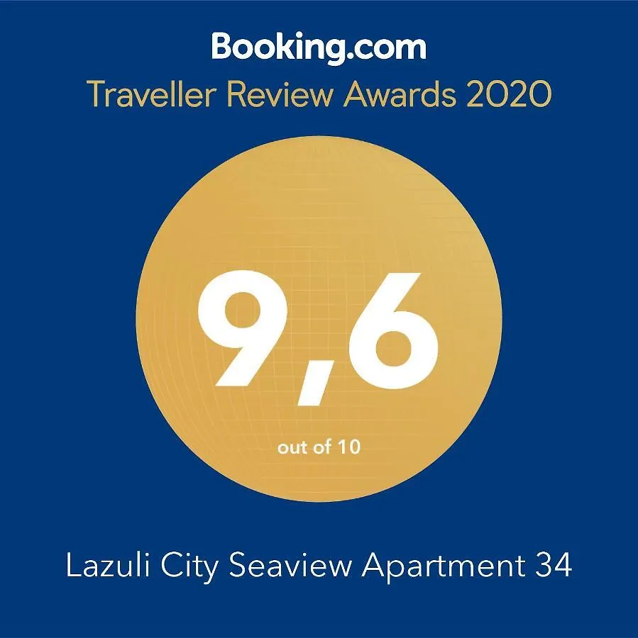 לרנקה Lazuli City Seaview Apartment 34 קפריסין